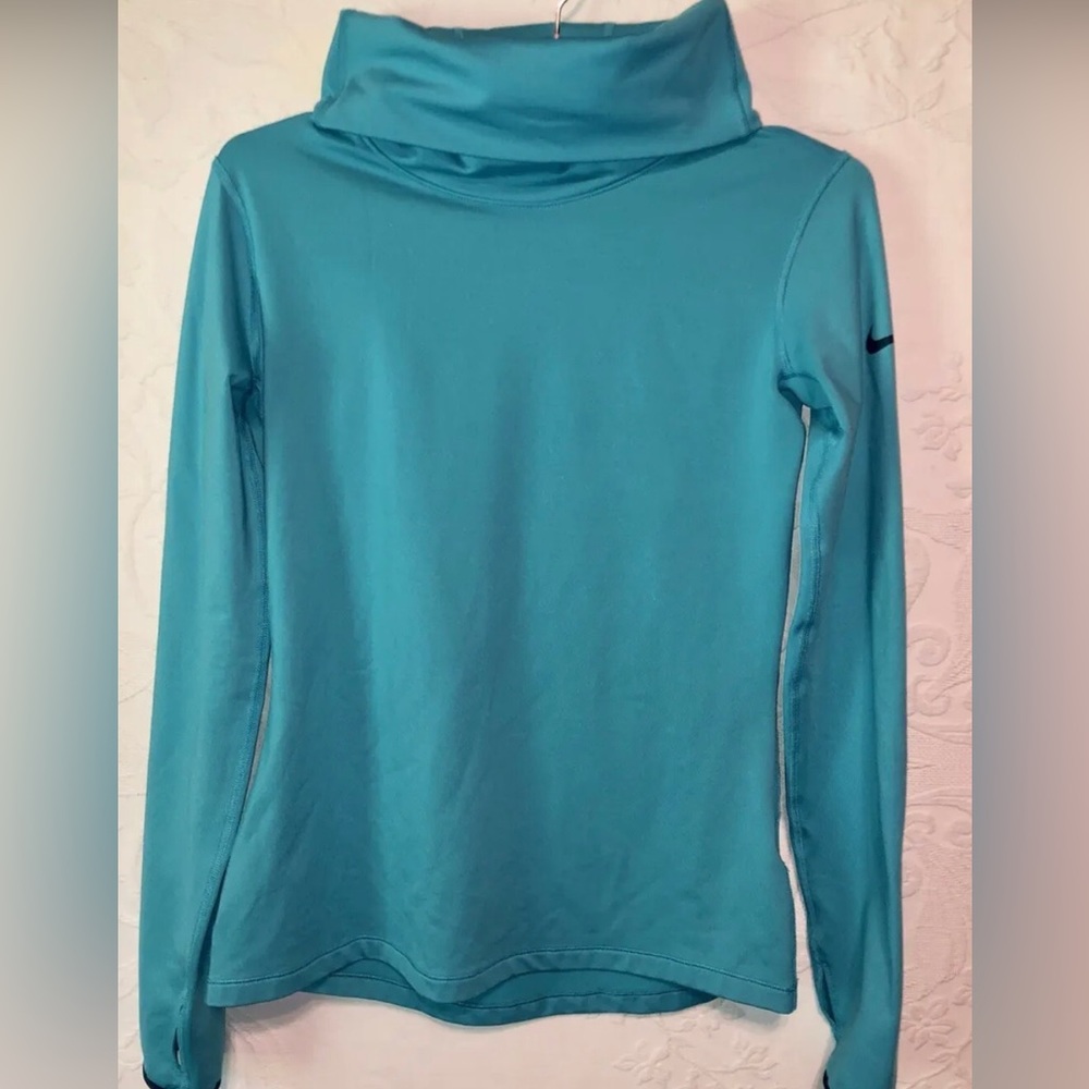 Nike Cowl Neck Running Top Sz M
